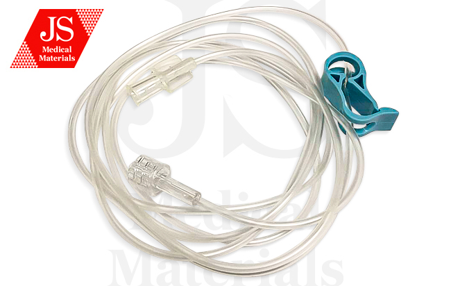 Подовжувач для інфузійних магістралей із затискачем JS